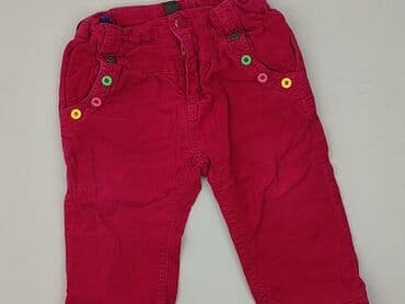 spodnie od pizamy w hello kitty: Baby material trousers, 6-9 months, 68-74 cm, condition - Perfect — 1