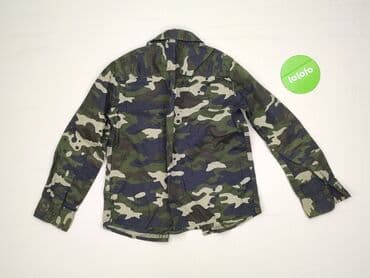 bluzka elite: Shirt 8 years, condition - Very good, pattern - Print, color - Green — 3