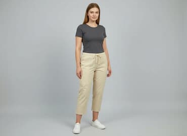 krótkie spodenki robocze allegro: Spodnie 3/4 damskie, rozmiar L — 5