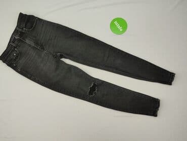 spodnie z wysokim stanem dla niskich: Stradivarius, Jeansy damskie, XS — 2