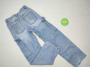 dzins material: Sinsay, Spodnie cargo damskie, rozmiar S — 3