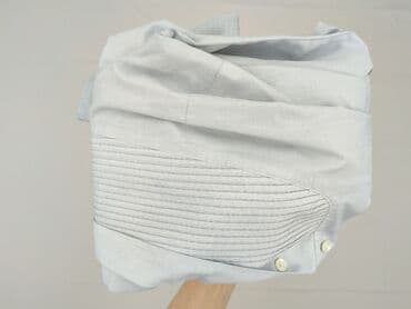 niebieska bluzki koszulowe: Сорочка жіноча, розмір M — 7