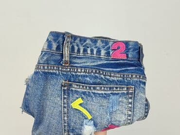 różowe szorty jeansowe damskie: Regular, Szorty damskie, rozmiar S — 6