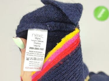 pomaranczowe spodnie dresowe: Sweater, Next, 10 years, 134-140 cm, condition - Perfect — 4