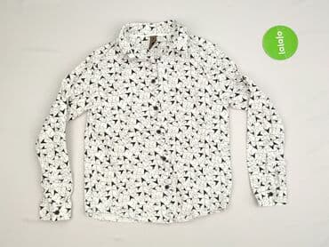 dsquared2 koszula: Shirt 11 years, condition - Perfect, pattern - Geometric, color - White — 2