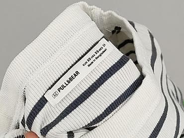 pull and bear white top: PULL&BEAR, T-shirt damski, rozmiar XS — 4