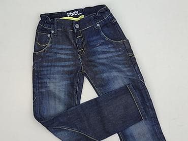 sinsay p: Spodnie jeansowe, 8 lat, 122/128, stan - Idealny — 1