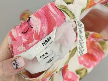 żółta plisowane spódnice: H&M, Spódnica damska, S — 4