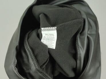 legginsy jeździeckie ocieplane: Legginsy Ze skóry ekologicznej damskie, rozmiar XL — 5