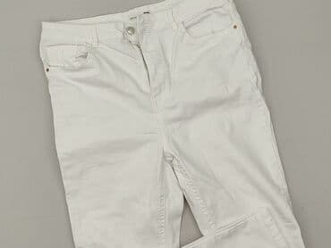 biale szerokie jeansy: Sinsay, Jeansy damskie, rozmiar 2XL — 1