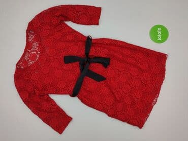 body koronkowe czerwone: Sukienka damska, rozmiar S — 2