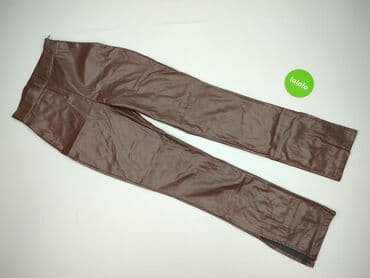 koszula damska z eko skóry: NLY Trend, Material trousers for women, size XS — 3