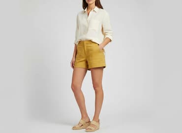 szorty rowerowe damskie hm: H&M, Szorty damskie, rozmiar L — 7