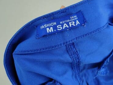 m sara spodnie woskowane: M.Sara, Material trousers for women, size S — 4
