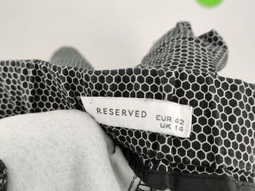 legginsy prążkowane reserved: Reserved, Spodnie materiałowe damskie, rozmiar XL — 4