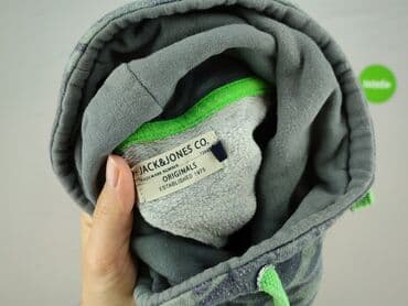 pięć lat w paski bluza w paski świat: Bluza z kapturem dla mężczyzn, M, Jack & Jones, stan - Dobry — 4