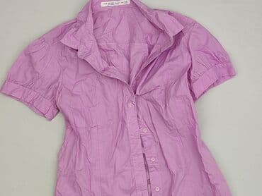 liliowy garnitur damski: Top Secret, Koszula damska, rozmiar S — 1