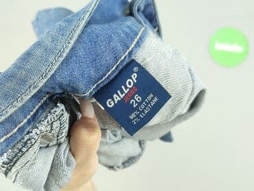 dżinsowe spódnice z wysokim stanem: Spódnica damska, XS — 5