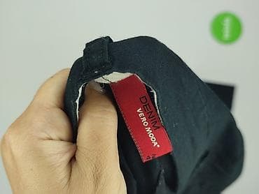 pull ane bear: Czarne spodnie męskie Vero Moda – model Denim, rozmiar 42. Klasyczne — 4