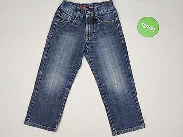real koszulki: Spodnie jeansowe, George, 4-5 lat, 110, stan - Bardzo dobry — 2