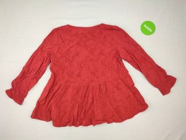 reserved sukienki czerwone: Women's blouse, size L (EU 40) — 3