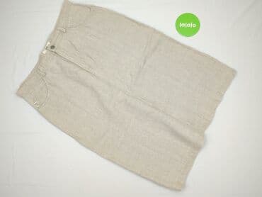 długie spódnice len: Flash, Spódnica damska, rozmiar 2XL — 2