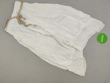 joggery lniane damskie: Numinou, Spodnie materiałowe damskie, rozmiar One size — 2