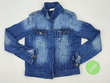 buty k m: Dziecięca kurtka jeansowa, 12 lat, 146-152 cm, stan - Bardzo dobry — 2