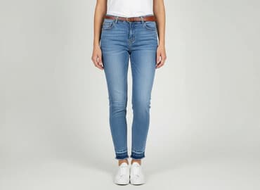 jeansy z mohito: SZACHOWNICA, Jeansy damskie, rozmiar M — 6