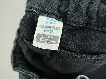 odder side sukienka: Spodnie jeansowe, Lc Waikiki, 3-4 lat, 98/104, stan - Bardzo dobry — 4