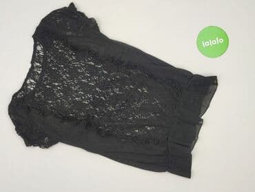 czarna bluzka koronkowa zara: Bluzka damska, rozmiar S — 2