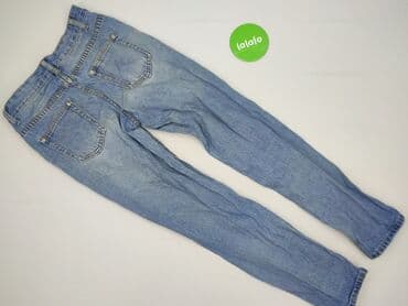 biale szerokie jeansy: PrettyLittleThing, Jeansy damskie, rozmiar S — 3