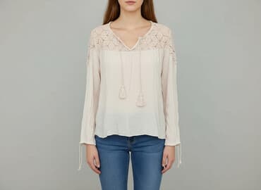 bawełniane bluzki: Bluzka damska, rozmiar S — 7