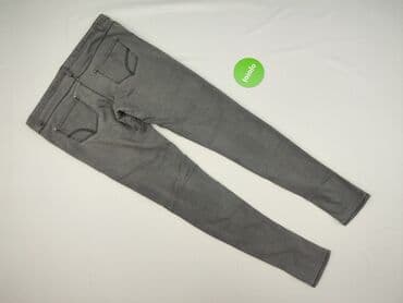 szare jeansy damskie stylizacje: Jeansy damskie, rozmiar XL — 3