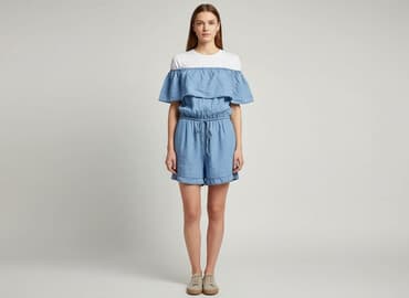 kombinezon krótkie spodenki: Kombinezon damski, rozmiar S — 1