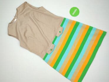 sukienki beżowe midi: Sukienka damska, rozmiar M — 2