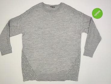 bialy sweter: Sweter damski, rozmiar 4XL — 2