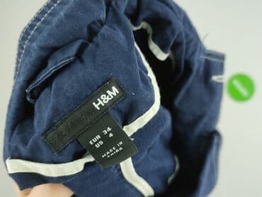 jeansy damskie podarte: H&M, Kurtka jeansowa damska, rozmiar XS — 4