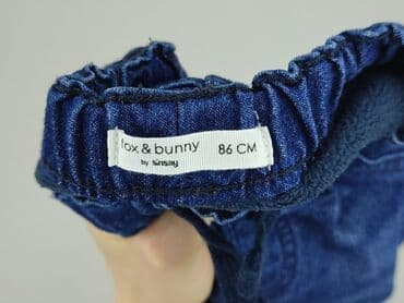 spodnie dresowe wasyl: Spodnie jeansowe, Sinsay, 12-18 miesięcy, stan - Idealny — 4