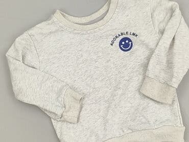 koszulka z fajnymi napisami: Sweatshirt, 2-3 years, 92-98 cm, condition - Very good — 1