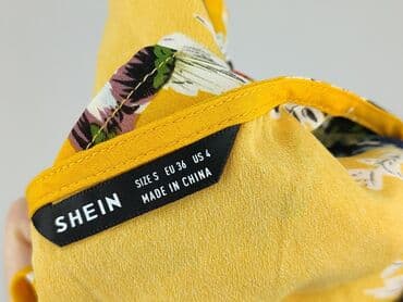 shein zolta sukienka: Shein, Top damski, rozmiar S — 4