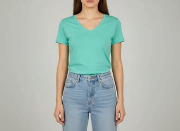 t shirty v lone: T-shirt damski, rozmiar M — 6