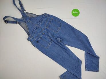 dickies jeans: Boohoo, Ogrodniczki damskie, rozmiar S — 4