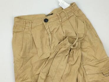 białe cargo bershka: Bershka, Spodnie cargo damskie, rozmiar M — 1