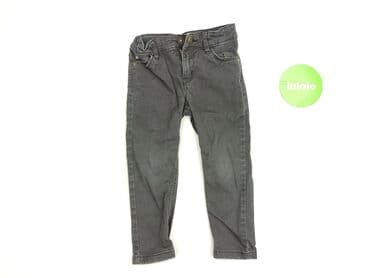 spodnie woskowane czarne: Jeans, H&M, 2-3 years, 92/98, condition - Perfect — 2