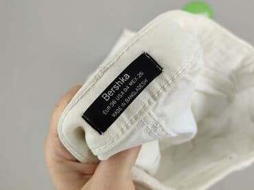 jeansy biale: Bershka, Jeansy damskie, S — 4