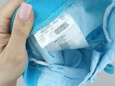 krótkie spodenki niemowlęce 74: Denim pants, Ergee, 1-3 months, condition - Very good — 5