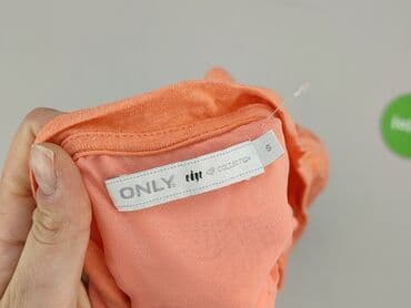 srebrna bluzka h: ONLY, Bluzka damska, rozmiar S — 4