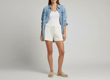 spodenki piżamowe damskie duże: Stradivarius, Szorty damskie, rozmiar L — 8