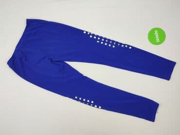 legginsy damskie niebieskie: Legginsy Eleganckie damskie, rozmiar S — 3